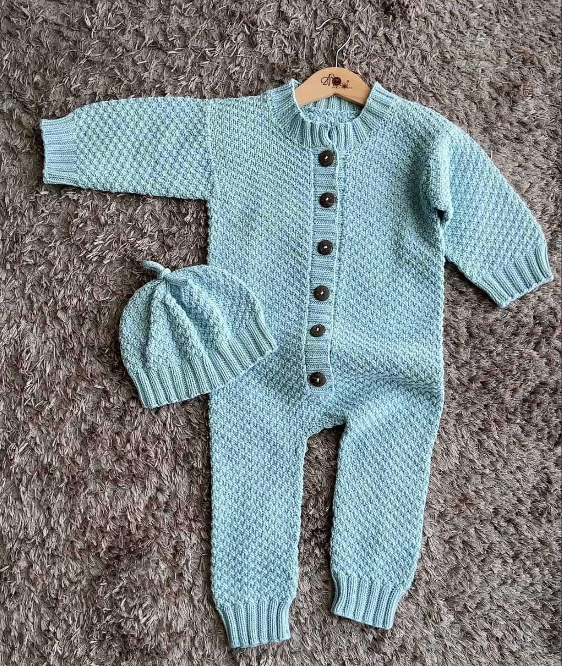Baby Onesie and Beanie