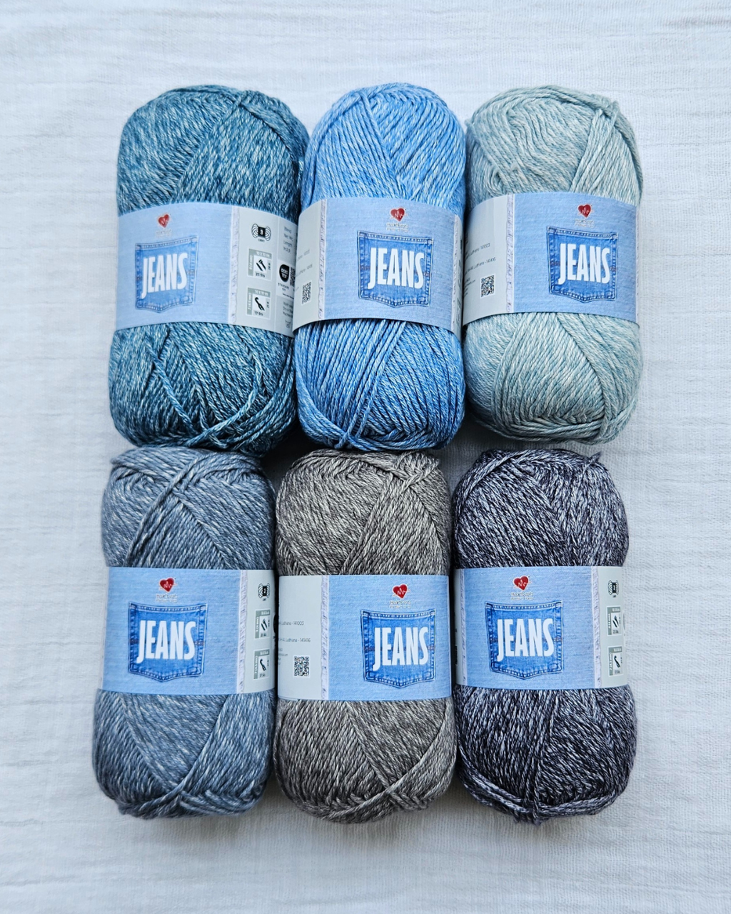Jeans - Denim Inspired Printed Cotton