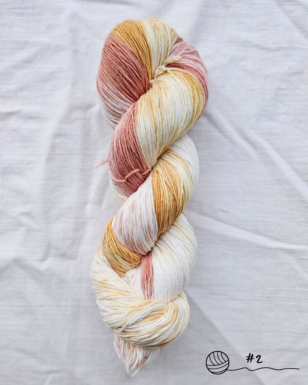 April - Hand Dyed Fingering Cotton