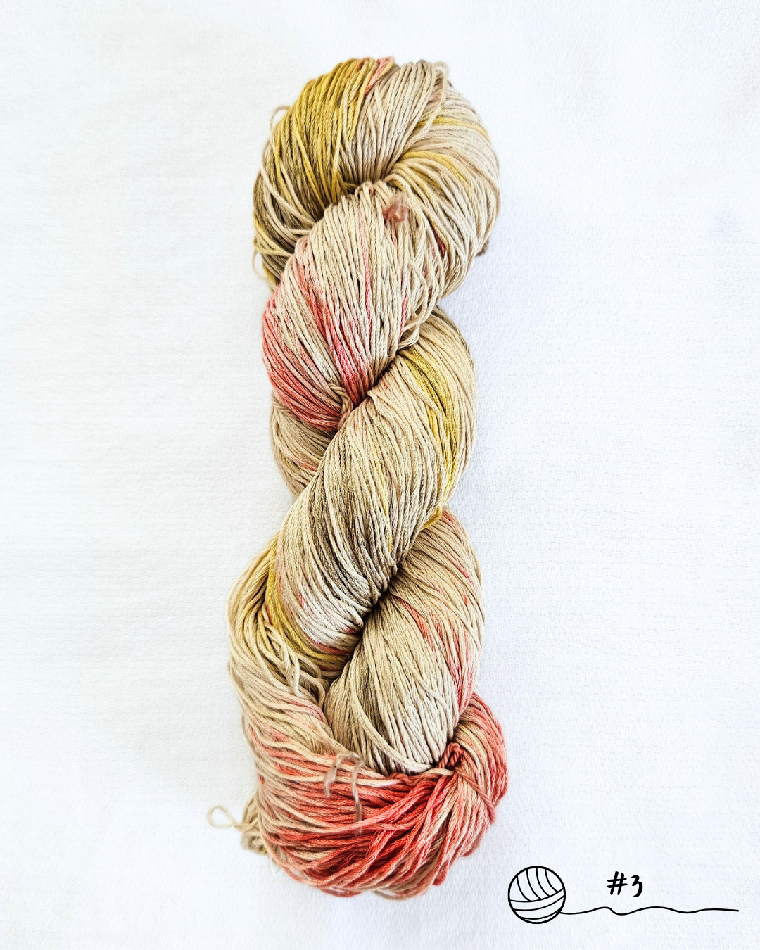 Aura - Hand Dyed Fingering Cotton