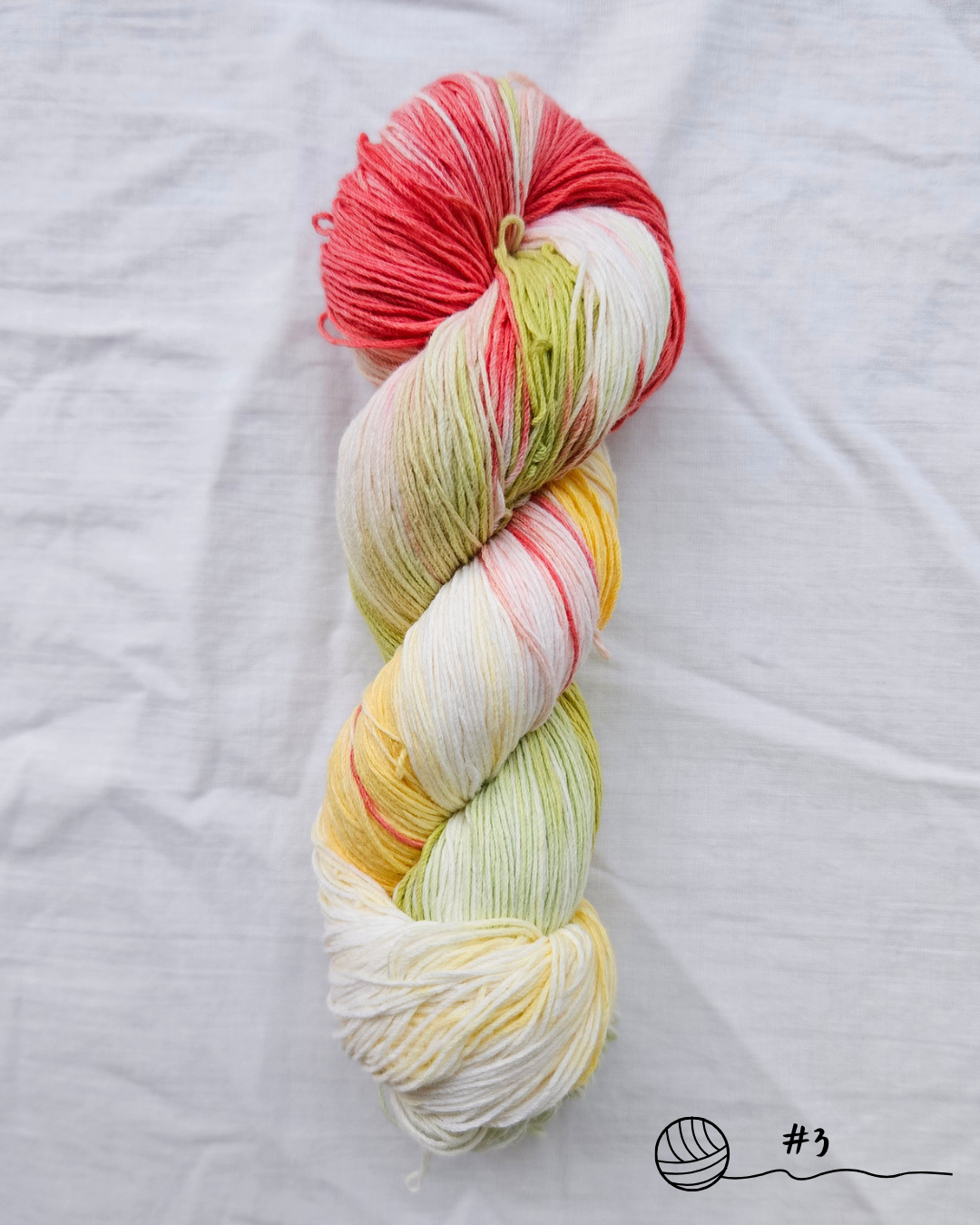 April - Hand Dyed Fingering Cotton