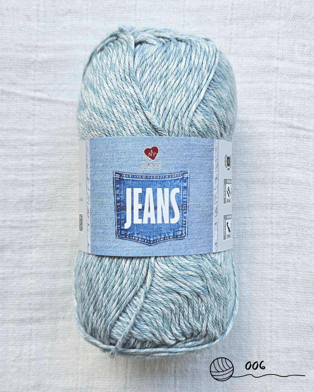 Jeans - Denim Inspired Printed Cotton