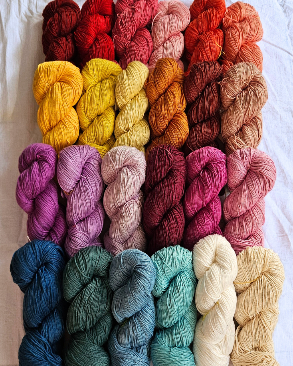 Sen - Hand Dyed Solid Colours Cotton